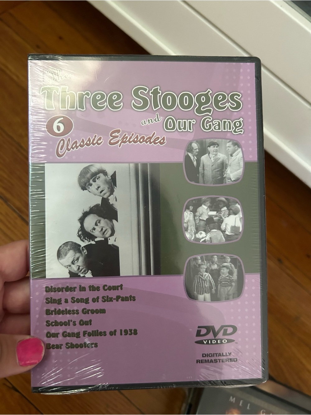 Three Stooges: Our Gang - Classic Episodes (Pink) DVD